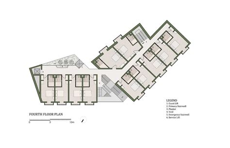 Luxury Hotel Room Plan