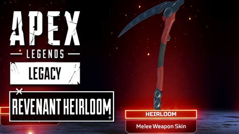 Revenant Heirloom : Apex Legends How To Get Bangalore S Heirloom For A ...