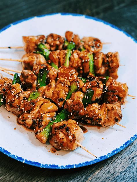 Japanese Chicken Skewers - Yakitori (Super Easy!) - Tiffy Cooks