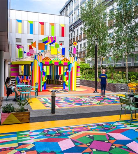 Morag Myerscough brings happiness to Sheffield Children's Hospital with her colourful Joy Garden ...