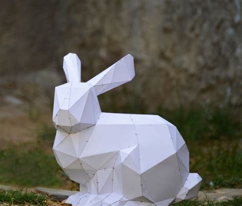 Printable Papercraft Rabbit - Printable Papercrafts - Printable Papercrafts