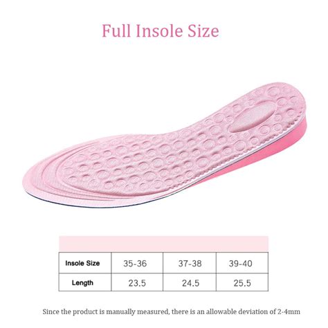 Height Increased Insoles for Women Shoes - Best Insoles |Shose Insert ...