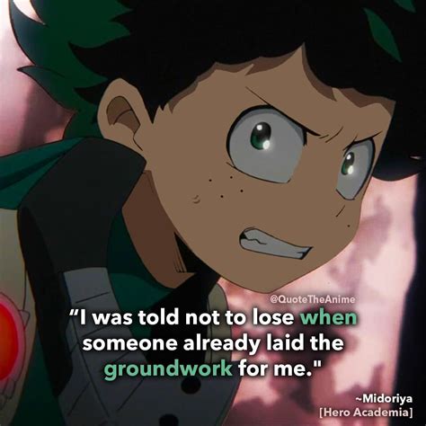 9+ Powerful Midoriya Izuku Quotes - DEKU (Images) | QTA | Hero quotes ...