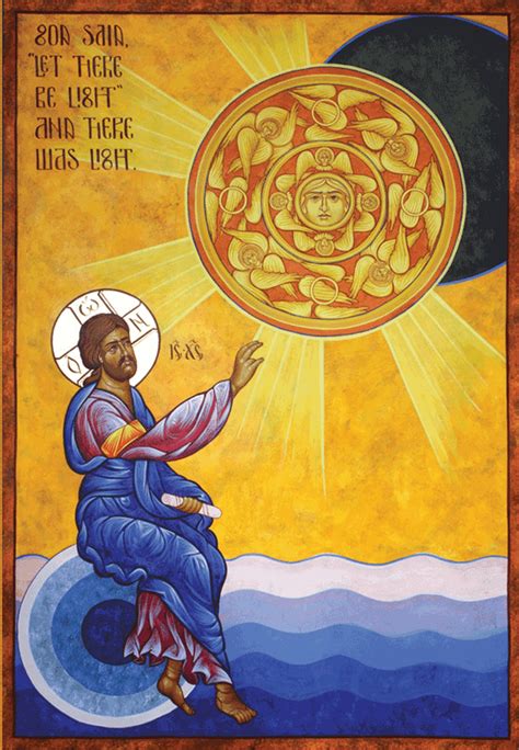 Creation of Light, large icon - Ancient Faith Store