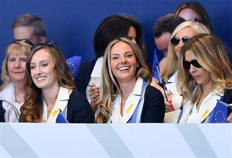 Ryder Cup: Wives and girlfriends support US, European teams at Le Golf ...