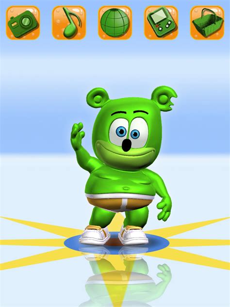 Говоря Gummy Bear для Андроид - скачать APK