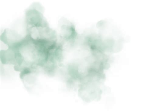 Green Smoke PNG Transparent Image