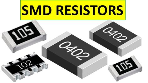 3 digits and 4 digits SMD Resistor Code Explained - YouTube