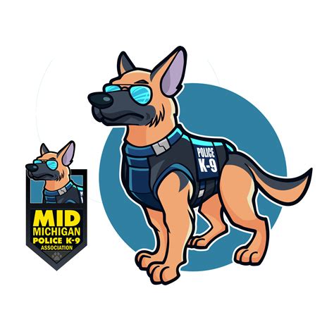 Logo Design for Mid Michigan Police K9 Association by DesignED | Design ...