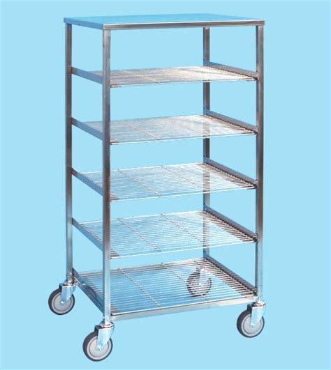 Storage/Drying Trolley | Safety and Mobility