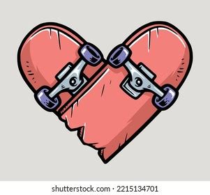 2,894 Skateboard Heart Images, Stock Photos & Vectors | Shutterstock