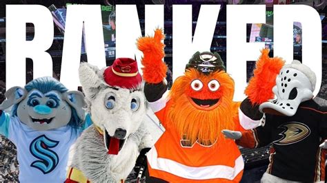 All 32 NHL Mascots Ranked from Worst to Best - YouTube