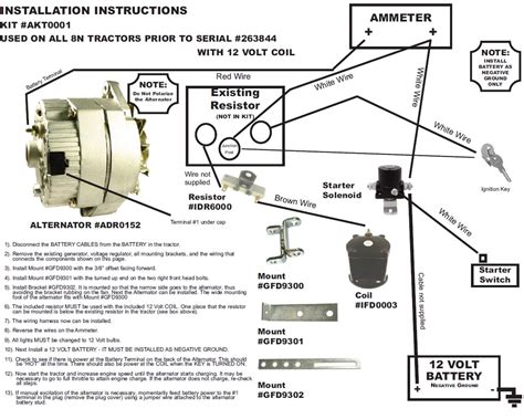 Ford 9N Wiring Diagram 12 Volt Conversion Database - Faceitsalon.com