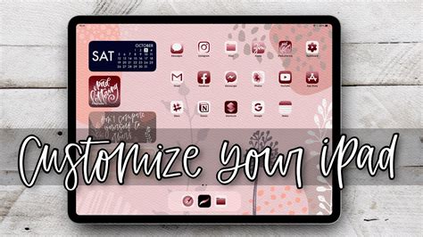 Customize Your Ipad Homescreen Easy Aesthetic Must Do You