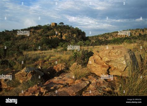 The Bartons Folly blockhouse in the Magaliesberg near Hekpoort - this was one of the forts used ...