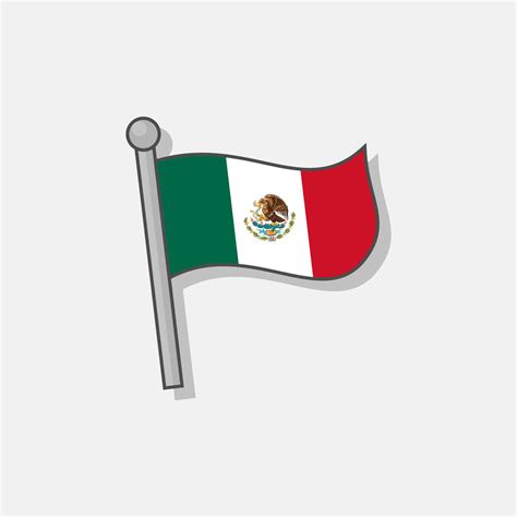 Illustration of Mexico flag Template 13371254 Vector Art at Vecteezy