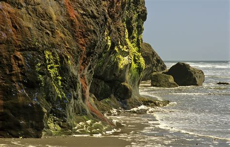 File:Rock face, Ruby Beach, Olympic National Park, Washington State ...