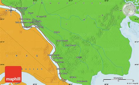 Khorramshahr Map