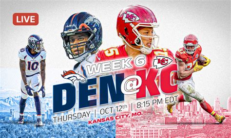 Broncos vs. Chiefs live stream: TV channel, how to watch