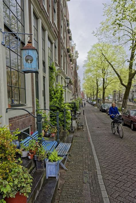 Canal Houses, Amsterdam, Netherlands Editorial Stock Image - Image of ...