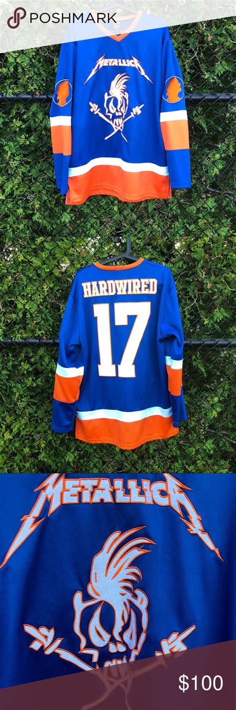 Metallica Hardwired Tour NY Islanders Jersey | Metallica hardwired ...