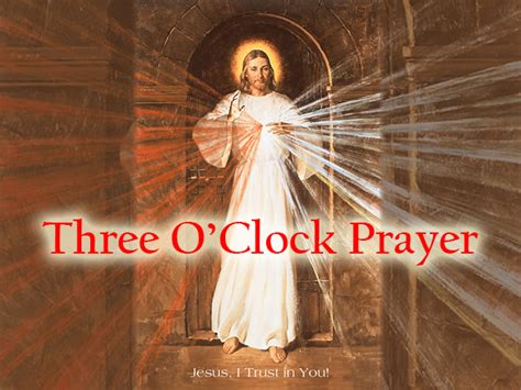 Three O'Clock Prayer - Missionaries of Christ - Catholic Reading for Today's Mass (Prayers ...