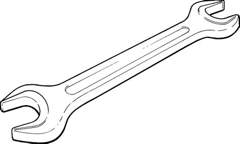 Download High Quality wrench clipart drawing Transparent PNG Images ...