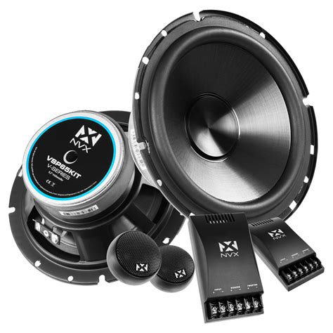 NVX VSP65KIT 250W RMS 6.5" V-Series 2-Way Component Speakers