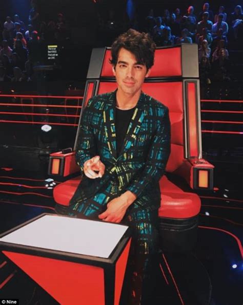 The Voice judge Joe Jonas dobs in fiancée Sophie Turner for being ...