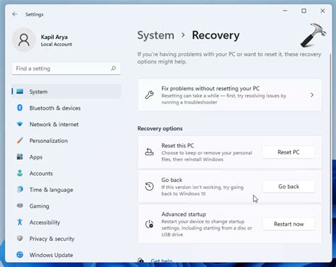 How to downgrade from Windows 11 to Windows 10