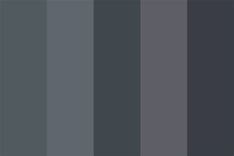 Slate Greys Color Palette