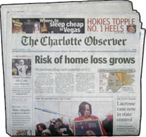 Charlotte Observer. The Charlotte Observer is in the Charlotte, NC DMA ...