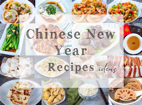 Chinese New Year Recipes: Menu planning guides | Oh My Food Recipes