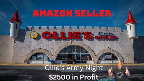 Amazon Seller.. Ollie's Army Night. $2500 in Profit doing Retail Arbitrage. - YouTube