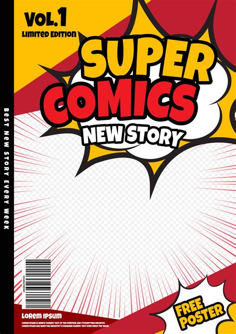 Comic Book Cover Templates