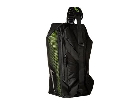 Nike Synthetic Vapor Max Air Training Medium Duffel Bag (black/volt ...