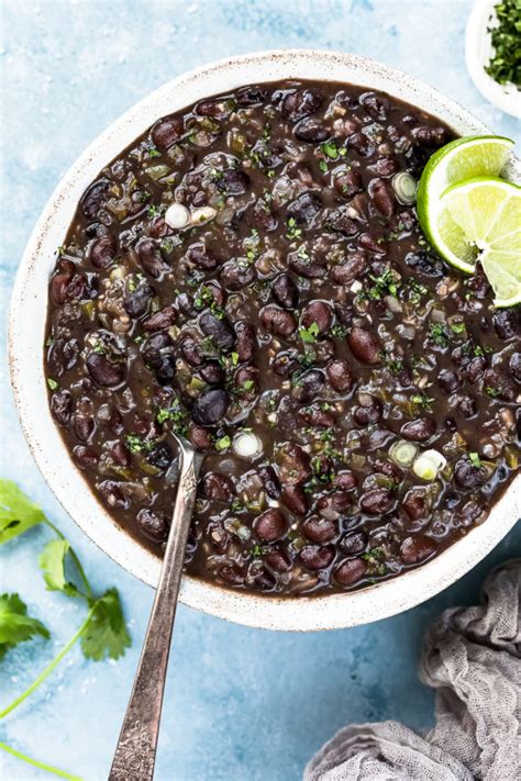 Cuban Black Bean Recipe - No Spoon Necessary