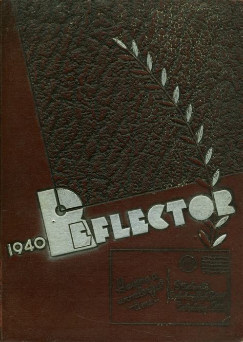 1940 yearbook from Galesburg High School from Galesburg, Illinois for sale