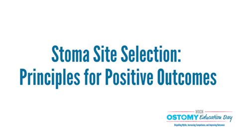 Stoma Site Selection: Principles for Positive Outcomes - Wound, Ostomy, and Continence Nurses ...