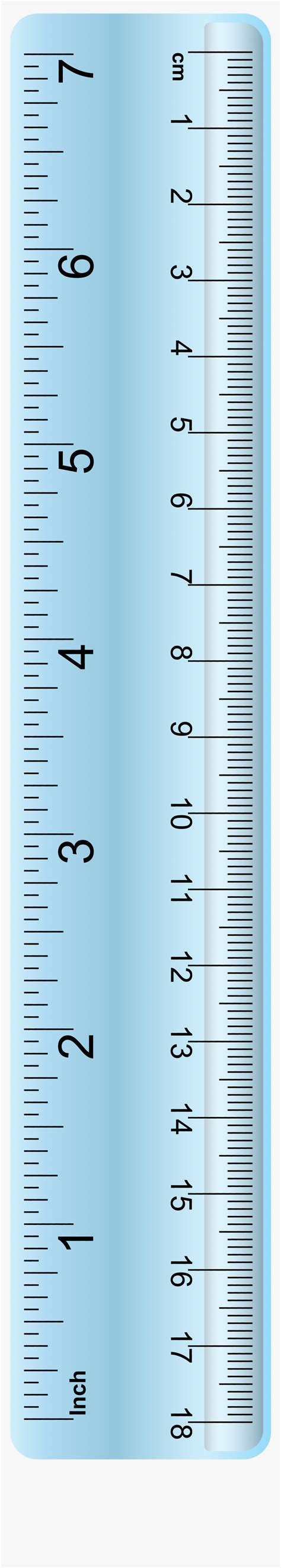 Ruler Clipart Full Size - Ruler, HD Png Download - kindpng