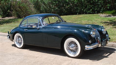 British Racing Green 1959 Jaguar XK150 S Fixed Head Coupe at Mecum ...