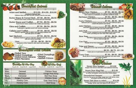 The Dutch Pot Jamaican Restaurant Menu - Zomato United States