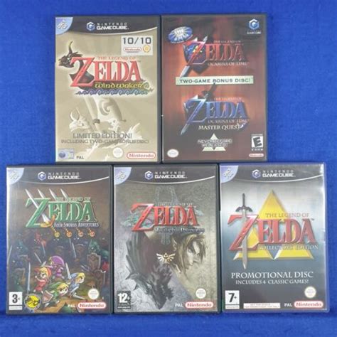 gamecube ZELDA Games PAL Versions - Make Your Selection - The Legend Of ...