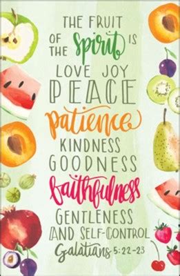 Galatians 5:22-23 Scripture Sticker The fruit of the spirit Stickers ...