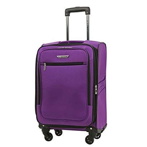 Travelers Club Luggage Tprc 20""The Sabre, Purple Carry-On Luggage Review - LightBagTravel.com ...