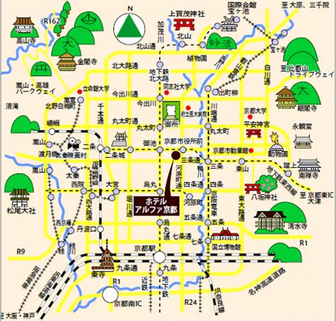 京都京都旅游路线图-京都旅游百科-蚂蜂窝旅游指南