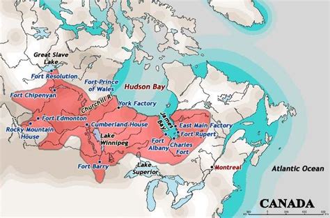 Hudson Bay On A Map - Maping Resources