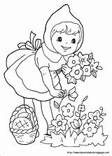 Little Red Riding Hood Coloring Pages Free For Kids sketch template