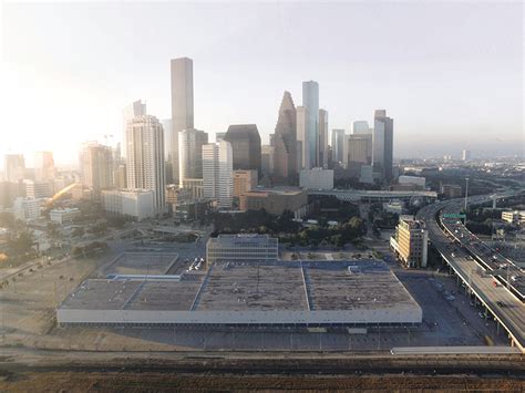 OMA plans 'POST houston', a cultural complex topped with rooftop park