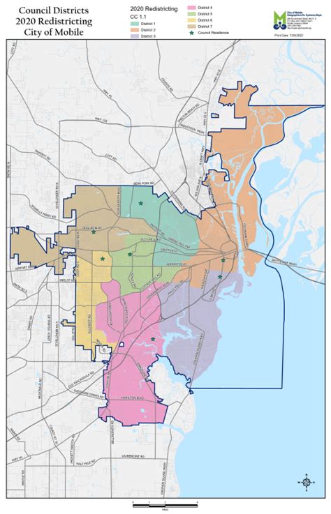 Mobile City Council approves redistricting map in 6 to 1 vote | WKRG